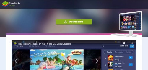 how to get snapchat on mac with bluestacks